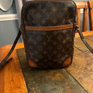 Louis Vuitton Dark Brown Monogram Crossbody Bag